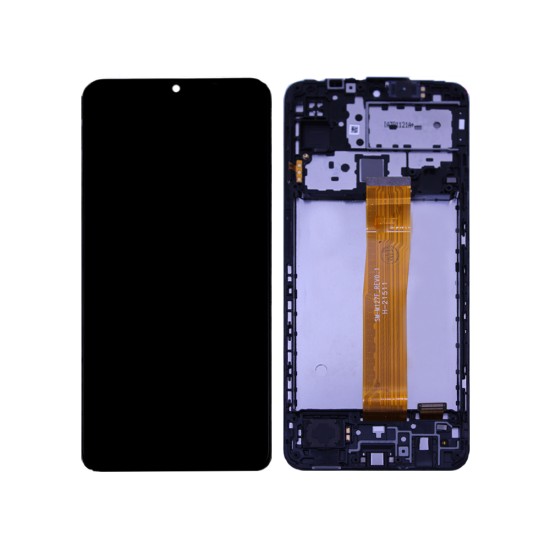 Touch+Display+Frame Samsung Galaxy M12/M127 Service Pack Black